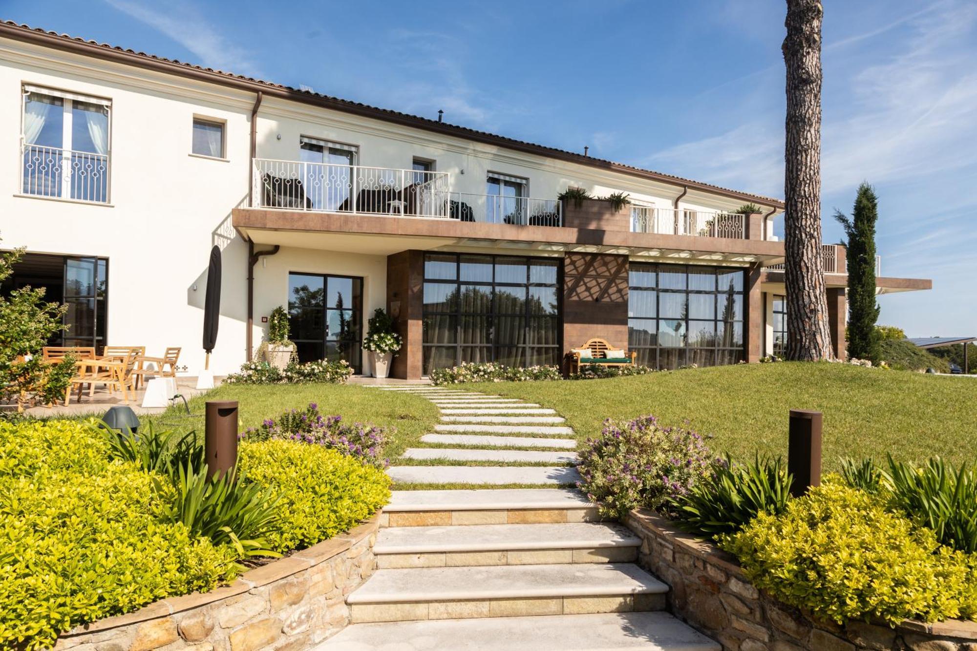 Villa Francesca Relais Gradara Exteriör bild